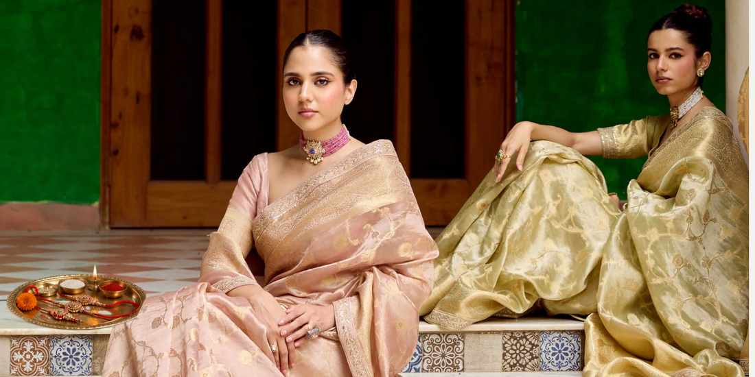 Confused About What to Wear on Raksha Bandhan 2026: Here is the Best Embroidered Saree Guide