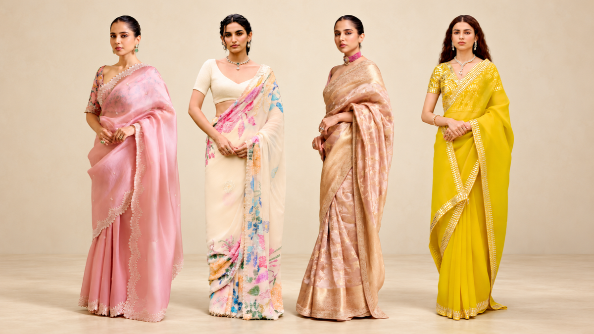 Best Saree Colours for Indian Skin Tones: Wheatish, Dusky and Fair