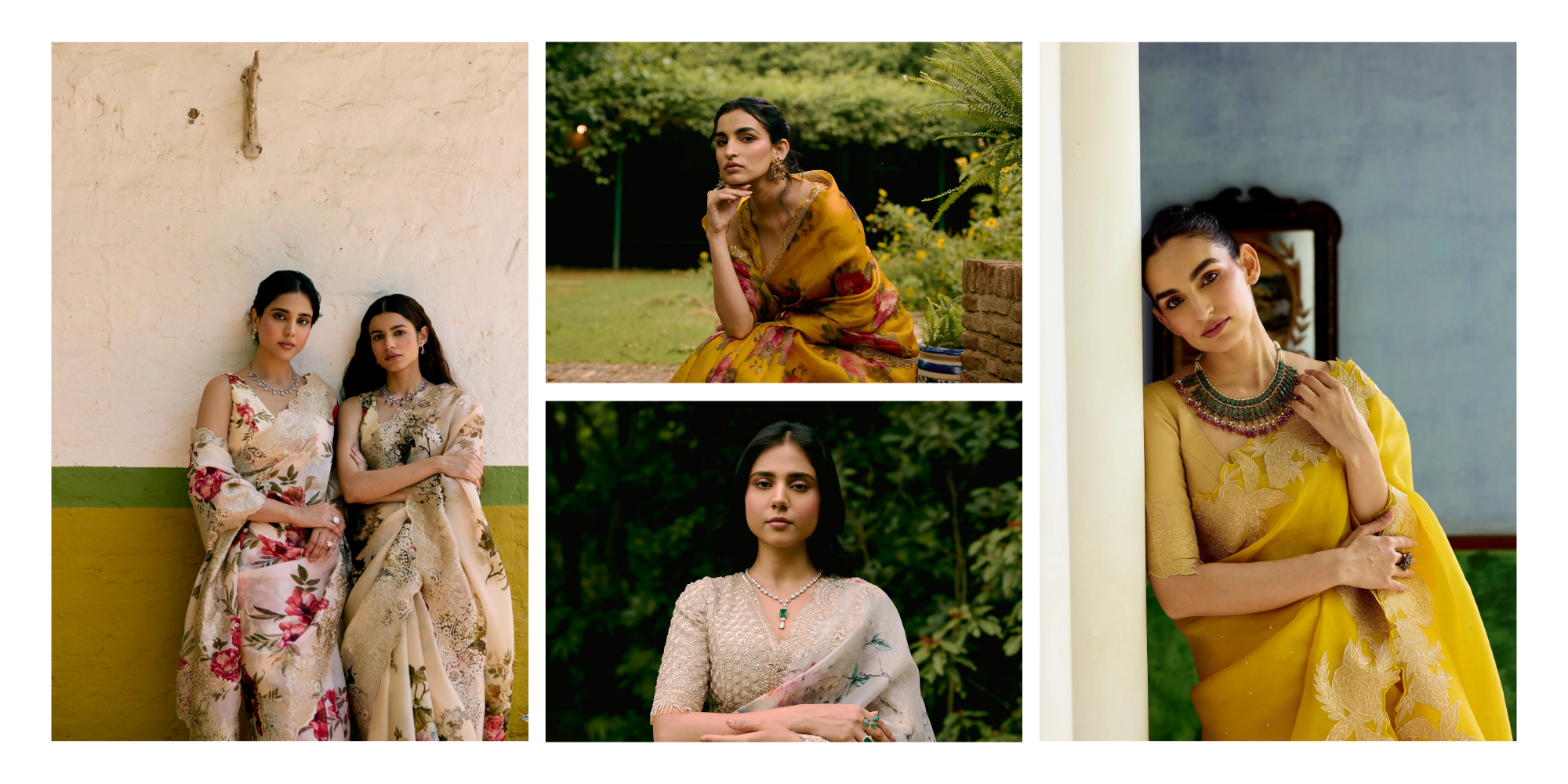 How to Choose the Right Jewellery for an Organza Saree (By Occasion & Embroidery)