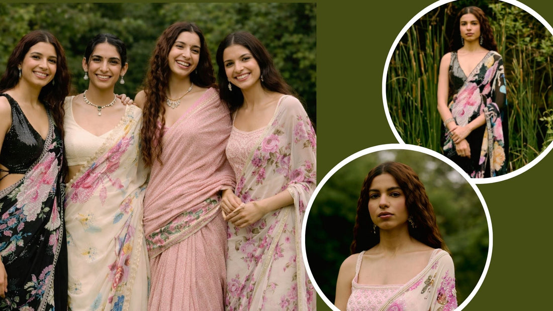Printed Georgette Sarees Give You Light Drape and Strong Color