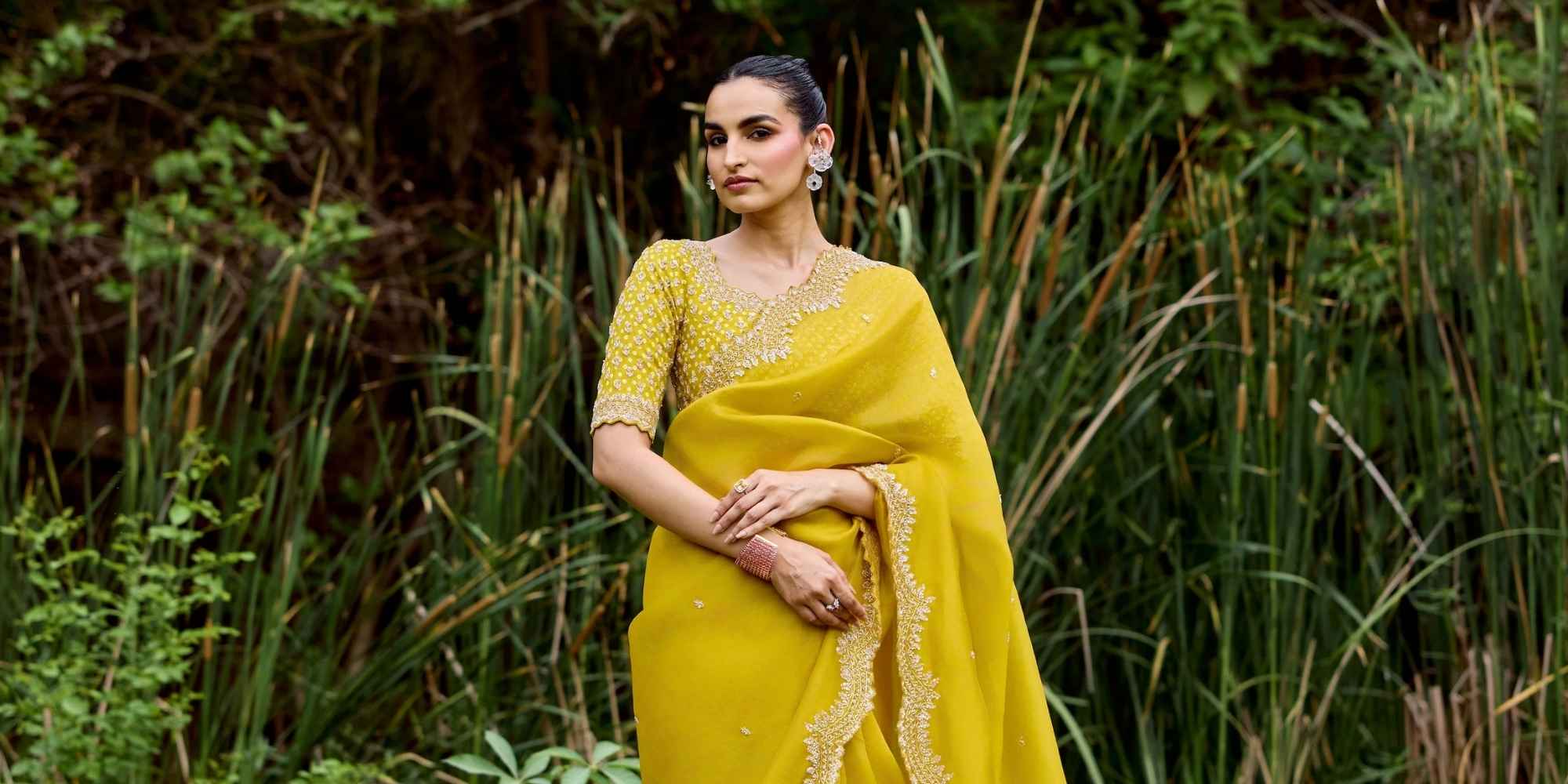 Modern Saree Draping
